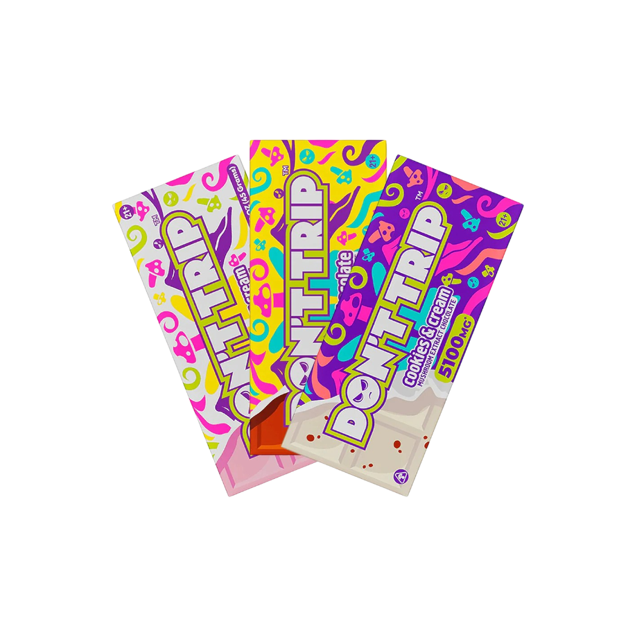 Dozo Don't Trip Mushroom Chocolate Bar (5100mg)