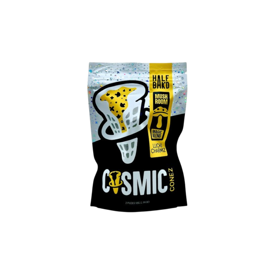 Half Bak'd Cosmic Magic Blend Mushroom 2CT Conez