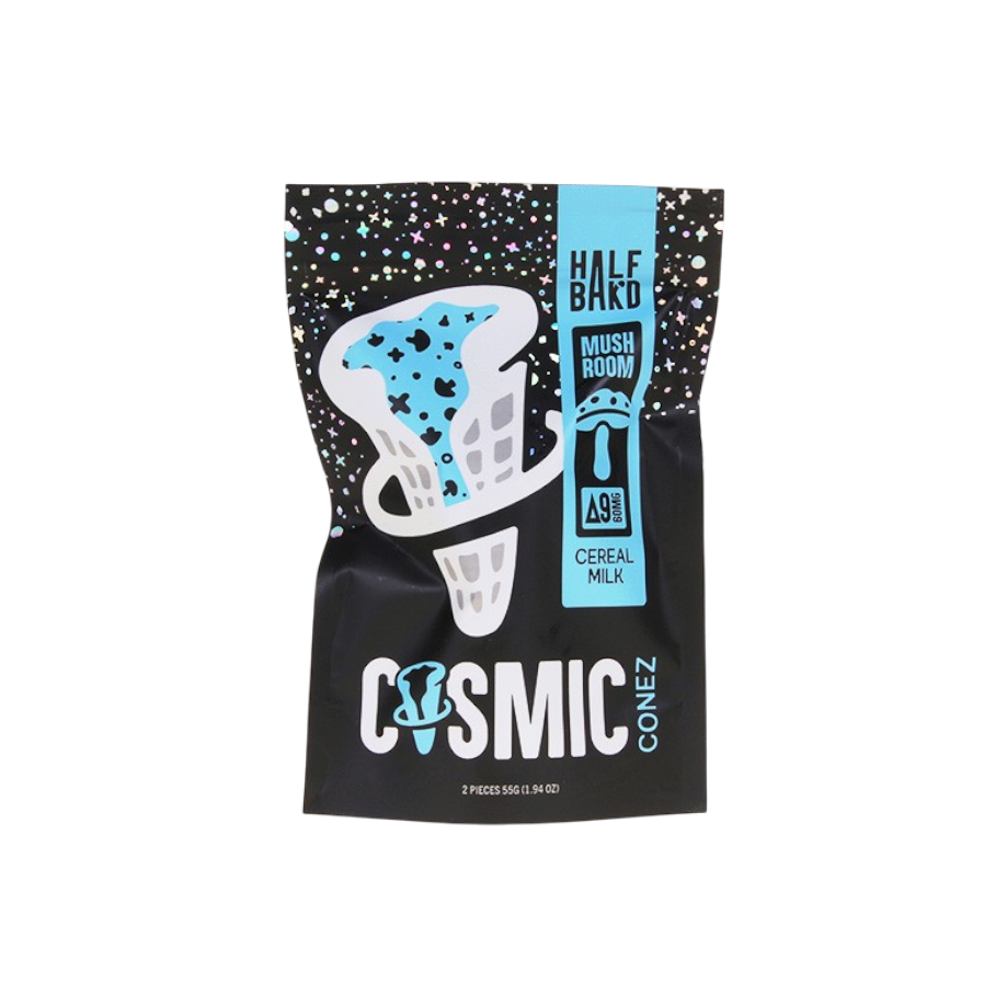 Half Bak'd Cosmic Mushroom+D9 2CT Conez
