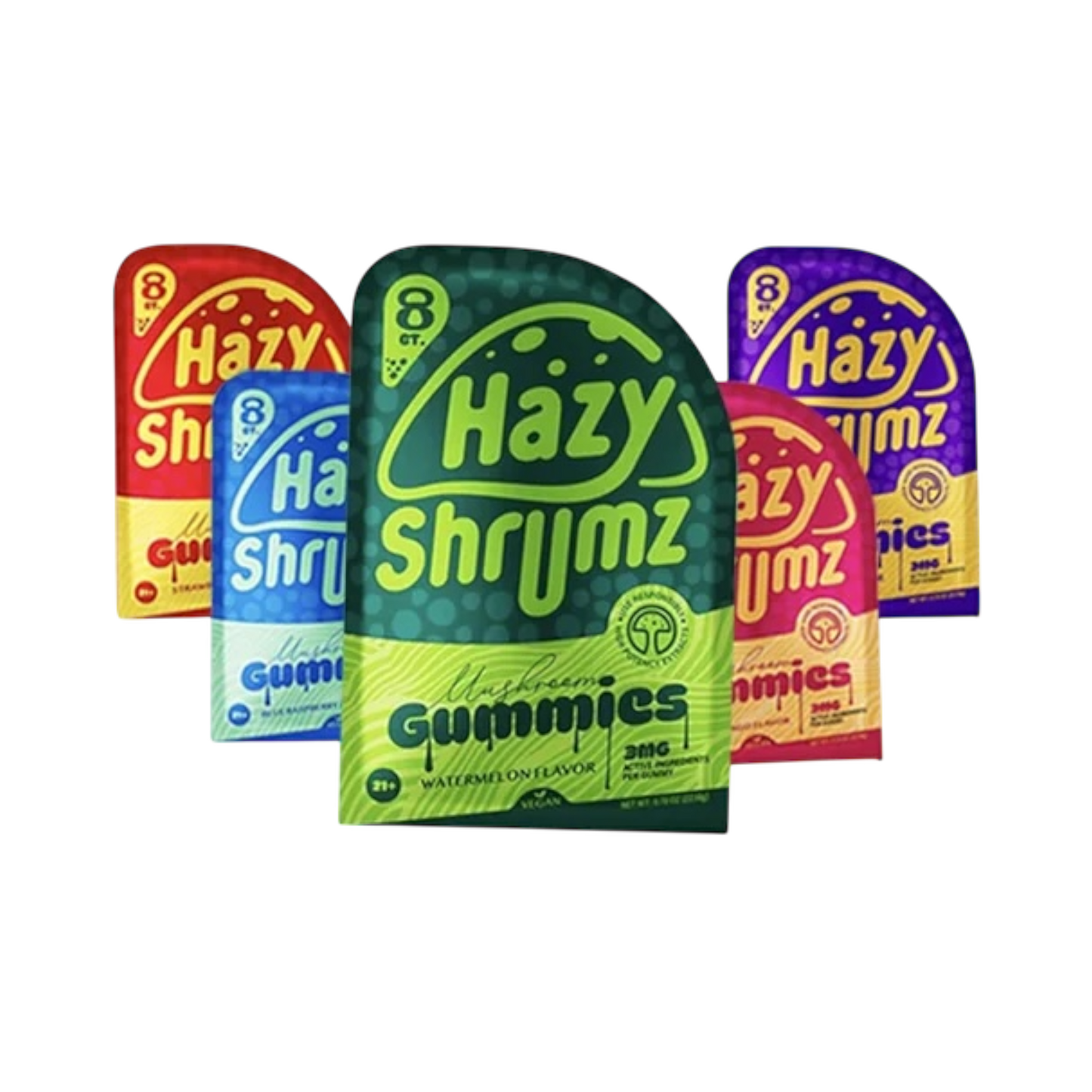 Hazy Shrumz Mushroom 2CT Gummies