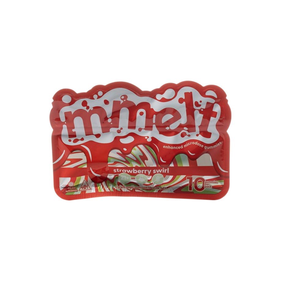 Mmelt Enhanced Microdose Mushroom 10CT Gummies (600mg)