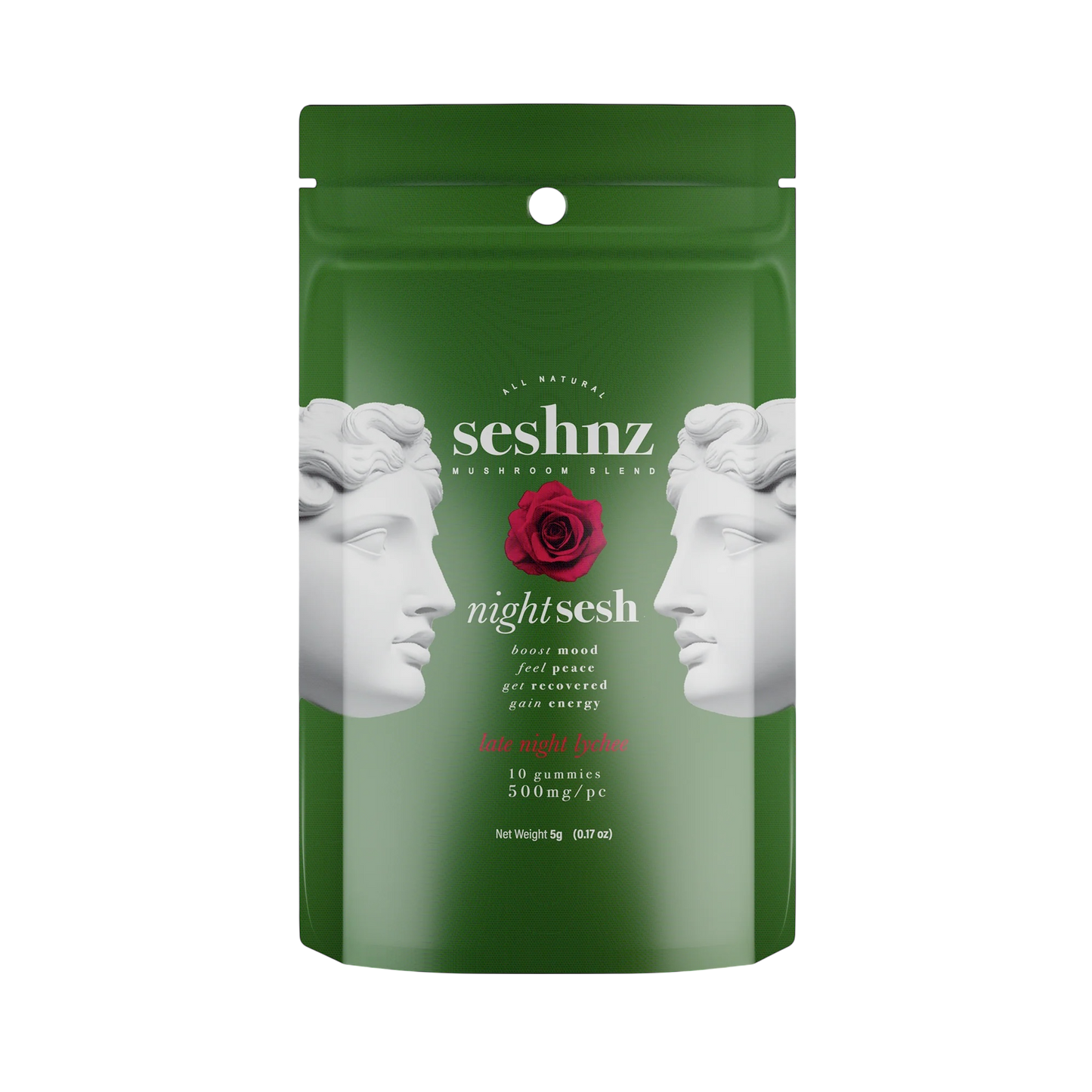 Night Seshnz Mushroom 10CT Gummies (500mg)