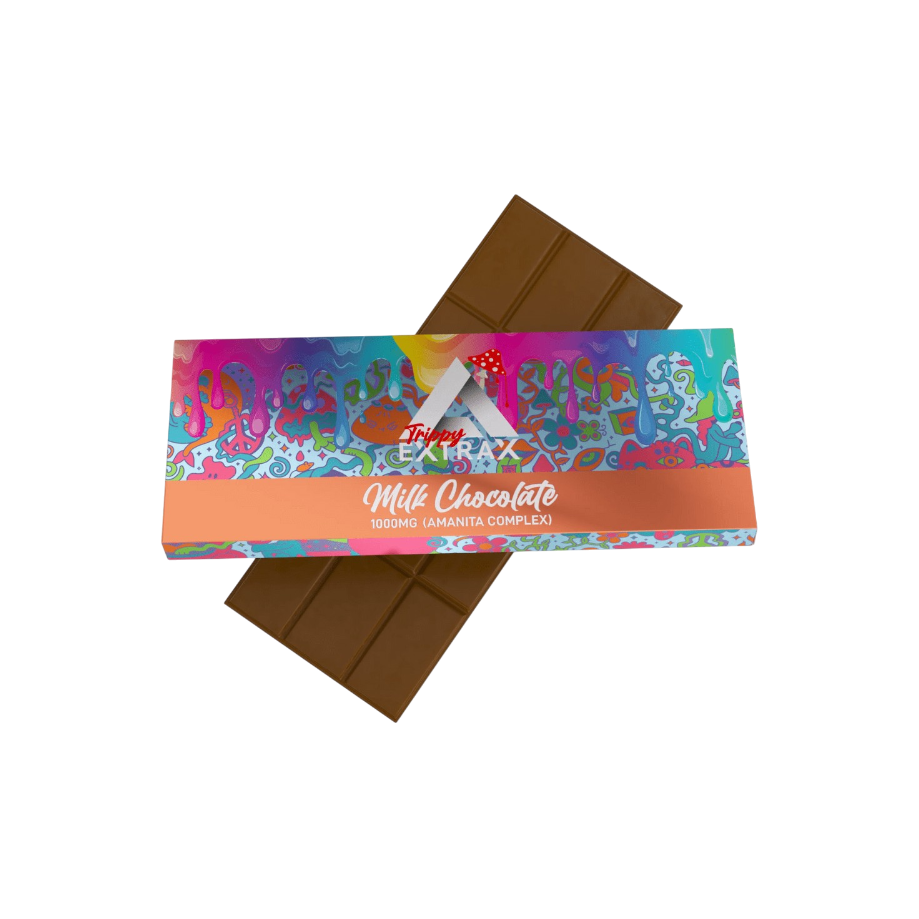 Trippy Extrax Mushroom Chocolate Bars (1000mg)