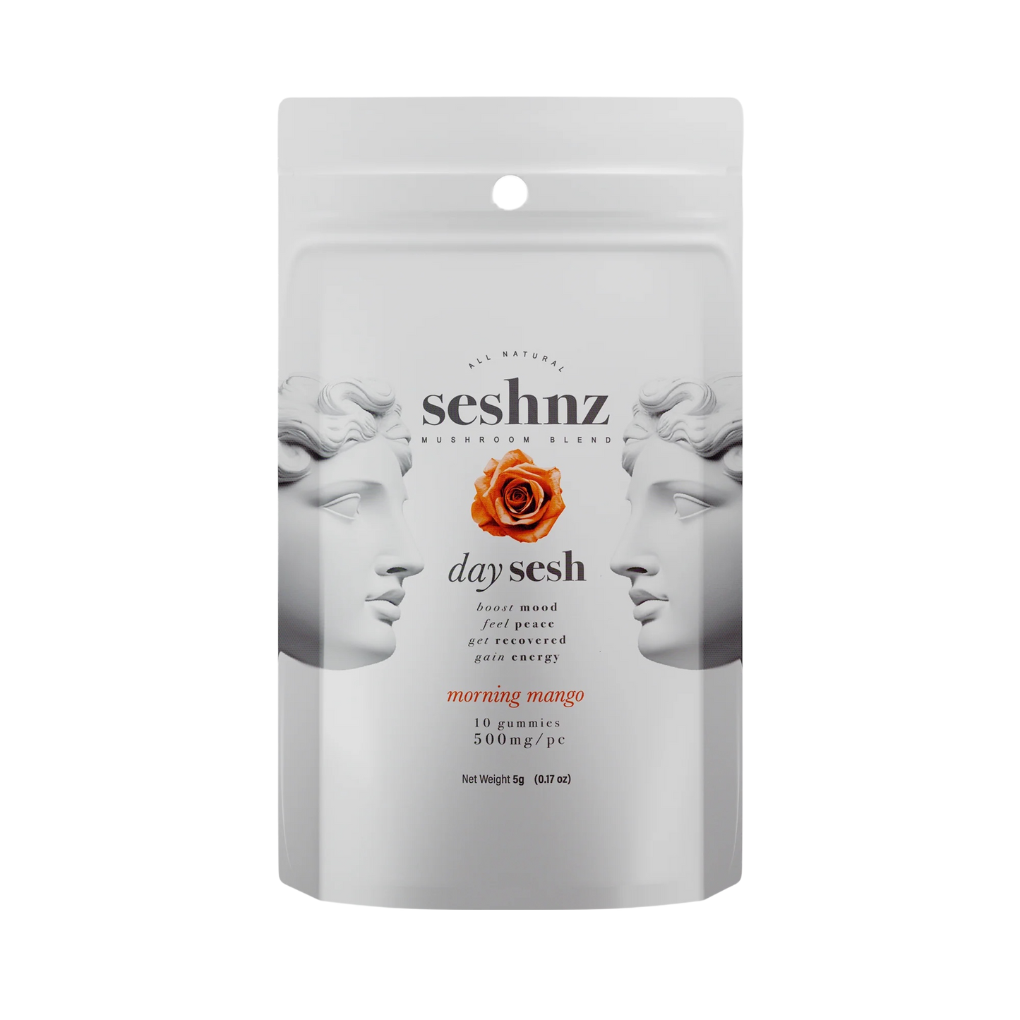 Day Seshnz Mushroom 10CT Gummies (500mg)