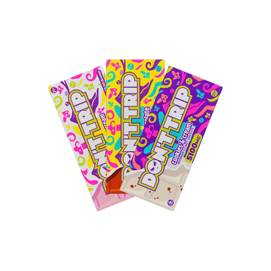 Dozo Don't Trip Mushroom Chocolate Bar (5100mg)