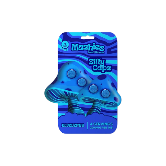 Mushiez Silly Caps Mushroom 4CT Tablets (2000mg)