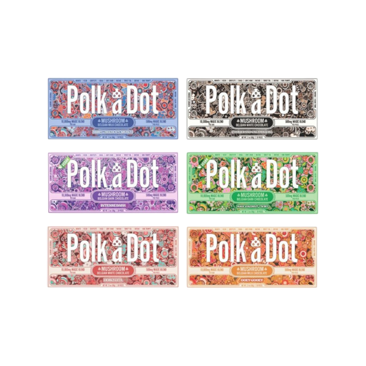 PolkaDot Magic Blend Mushroom Chocolate Bar