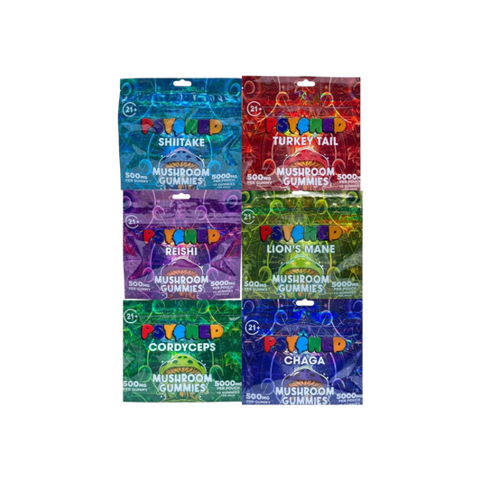 Psyched Blue Lotus 10CT Gummies (500mg)