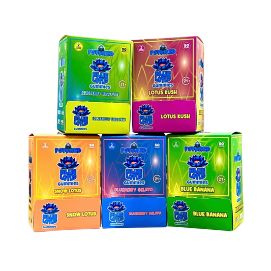Psyched Blue Lotus 2CT Gummies (500mg)
