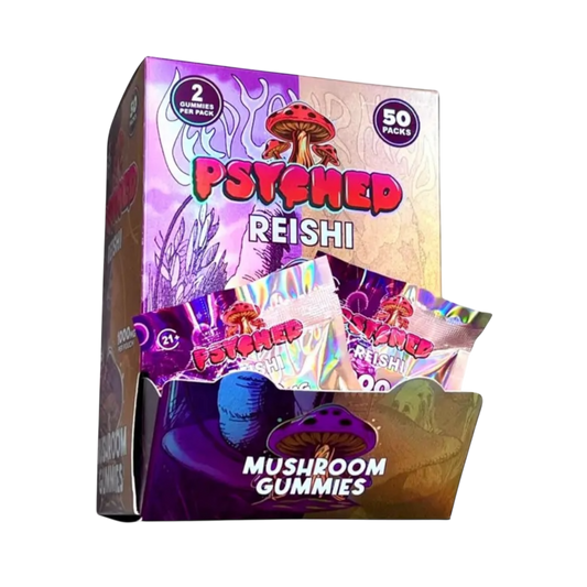 Psyched Mushroom Extract 2CT Gummies (500mg)