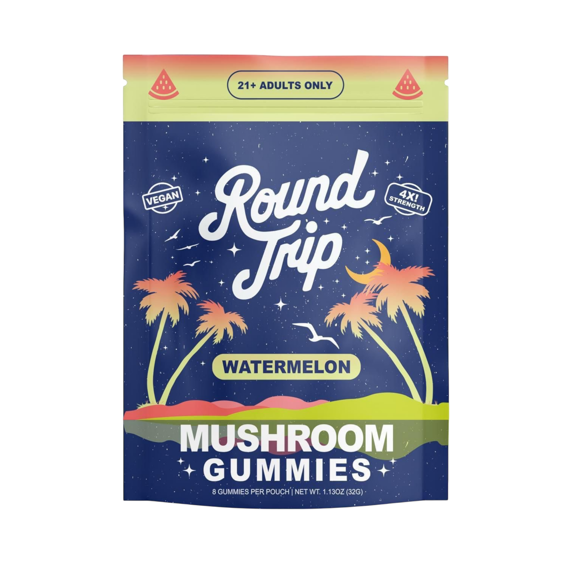 Round Trip Mushroom 8CT Gummies